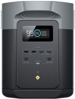 Ecoflow DELTA 2 Max Power Station Powerstation Zwart