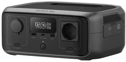 Ecoflow RIVER 3 UPS Power Station Powerstation Zwart