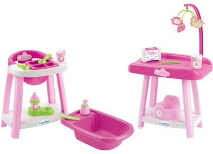 Écoiffier 3-in-1 Babyverzorgingsset