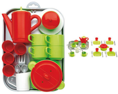 Écoiffier Ecoiffier 100% Chef speelgoed Thee en Dinerset 36dlg