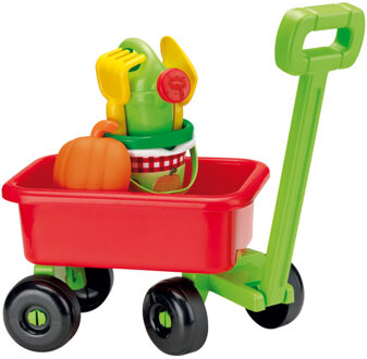 Écoiffier trekwagen met zandspeelgoed 70 cm 7-delig