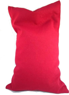 Ecologisch Kersenpitkussen 30 x 20 cm (Rood), voor soepele spieren en ontspanning