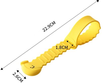 Econom Wc Deksel Opener Huishoudelijke Wc Handvat Artefact Wc Sticker Draagbare Anti-Vuile Lift De Deksel Lift Up Handvat ds99 geel