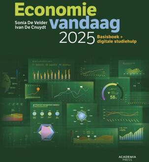 Economie Vandaag 2025 -  Ivan de Cnuydt, Sonia de Velder (ISBN: 9789020974461)