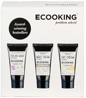 Ecooking Geschenkset Ecooking Skin Care Face Set 3 x 15 ml