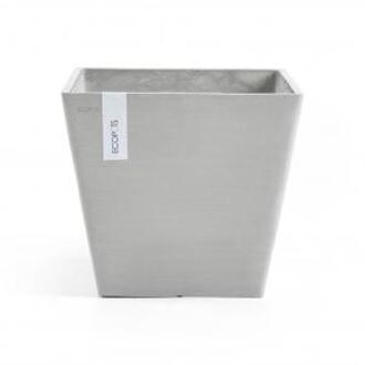 ECOPOTS Rotterdam 30 x 30 cm whitestone