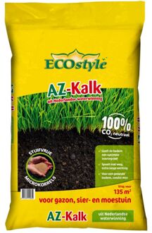 Ecostyle AZ-Kalk - 10 kg - kalk voor 100 m2