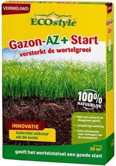 Ecostyle Gazon-AZ Start - Gazonmeststof - 30 m² - 2 kg