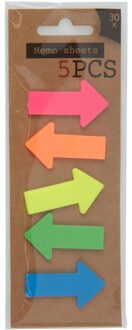 Ecostyle memoblaadjes pijl, 30st.