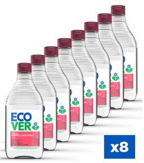 Ecover Afwasmiddel - Granaatappel & Vijg - Krachtig tegen vet - 8 x 450 ml - Voordeelverpakking