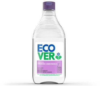 Ecover Afwasmiddel - Lelie & Lotus - Krachtig tegen vet - 8 x 450 ml - Voordeelverpakking