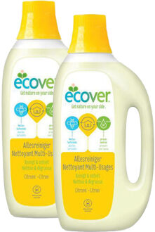 Ecover allesreiniger citroen duopack, 2x 1,5 l