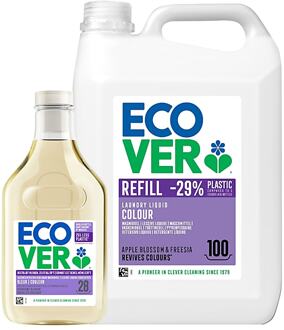 Ecover Vloeibaar Wasmiddel Gekleurde Was Refill Bundel
