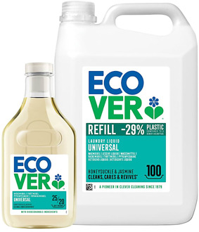 Ecover Vloeibaar Wasmiddel Universal Refill Bundel