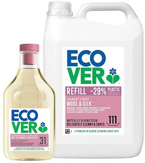 Ecover Wol- en Fijnwasmiddel Refill Bundel