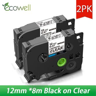 Ecowell Waterdichte Beschermende Tas Voor Brother 231 PTH110 PT-H110 Label Maker Eva Hard Case Portable Travel Carry Doos 2roze zwart on doorzichtig