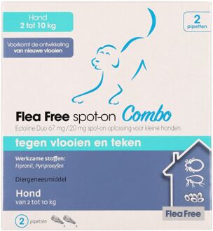 Ectoline Duo Hond - Gewicht dier 2 - 10 kg