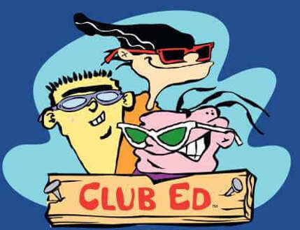 Ed, Edd n Eddy Club Ed Men's T-Shirt - Royal Blue - S