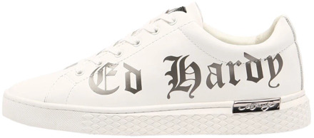 Ed Hardy Sneakers Ed Hardy , White , Heren - 43 Eu,42 Eu,41 EU