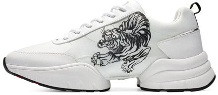 Ed Hardy Tiger Runner Sneakers Ed Hardy , White , Heren - 44 Eu,43 Eu,41 Eu,42 EU