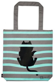 Ed, the cat katoenen tas, formaat 39 x 42 cm. - hangover