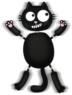 Ed, the cat wiebel magneet