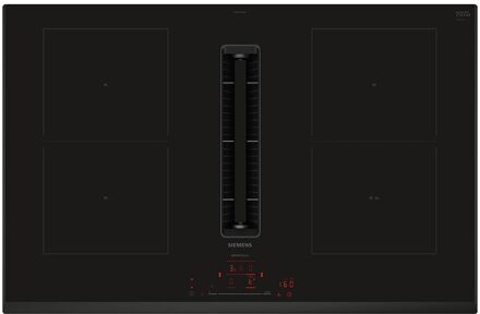 ED851HQ26M extraKlasse Inductie kookplaat met afzuiging Zwart