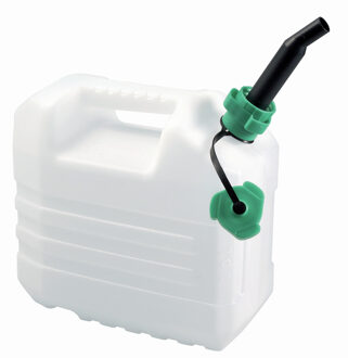 Eda Jerrycan - kunststof voor brandstof - 10L - L32 x B18 x H30 cm - benzine / diesel