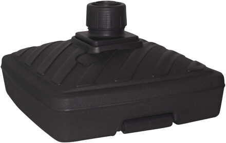 Eda Parasolvoet Heavy - vierkant - antraciet - 57 x 57 cm - 40 liter - kunststof - vulbaar