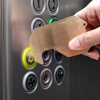 Edc Contactloze Deur Opener Koperlegering Anti-Contact Veiligheid Bescherming Isolatie Vermindert Het Contact Gebied Door Meer dan 99%