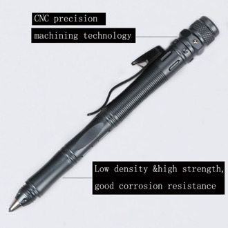 EDC Tool LED StrobeRechargeable Tactical pen Multi-function self-defense pen anti-wolf survival Tool Magnetic Control Switch