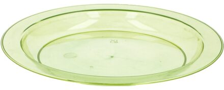 Edco bord/campingbord - plastic / kunststof - groen - 20 cm Blauw