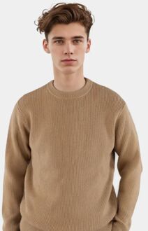 Eddie Casual Sweater Heren XL Beige
