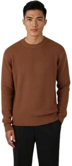 Eddie Knitted Casual Sweater Heren XL Oranje