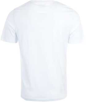 Eddie T-shirt met ronde hals voor heren, wit