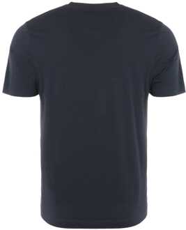 Eddie T-shirt van biologisch katoen voor heren, marineblauw - maat S Navy