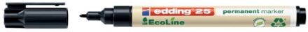 edding Ecoline 25 Ecoline Permanent Marker Zwart