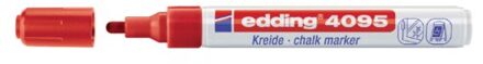 Edding Krijtmarker e-4095 rood Wit