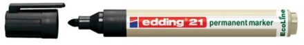 Edding permanent marker Ecoline e-21 zwart