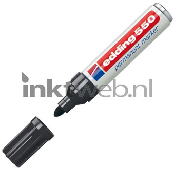 Edding permanente marker e-550 zwart Wit
