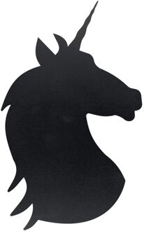 Edding Securit Krijtbord Silhouet Eenhoorn Zwart Met Krijtmarker En Bevestigingsstrips