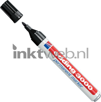 Edding Viltstift edding 3000 rond zwart 1.5-3mm
