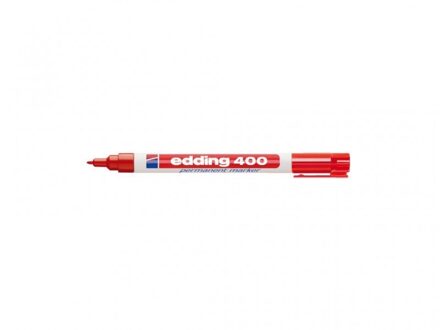 Edding Viltstift edding 400 rond rood 1mm