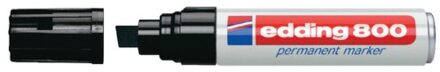 Edding Viltstift edding 800 schuin zwart 4-12mm