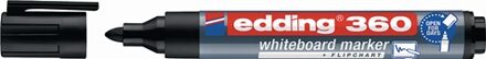 Edding Whiteb Marker 360 Zwart Wit