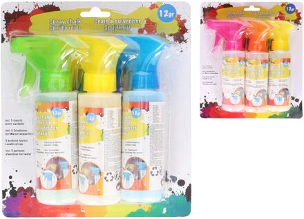 Eddy Toys assortiment 3 x 12 gram roze/oranje/geel