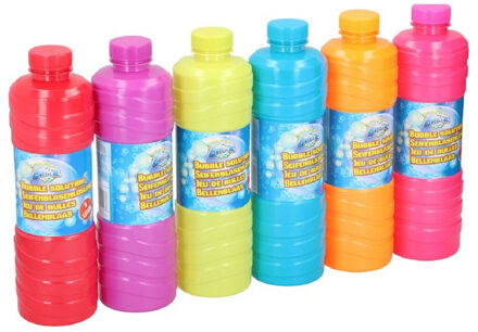 Eddy Toys Bellenblaas vloeistof navulling 1 liter - 1000 ml - Bellenblaasmix - Buiten speelgoed - Bellen blazen