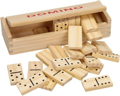 Eddy Toys Blank Houten Domino
