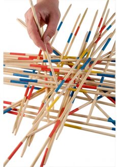 Eddy Toys Mikado spel jumbo size - 50 cm - doosje met sticks