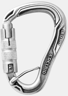 Edelrid HMS Bulletproof Triple FG Eco Karabiner Grijs - One size